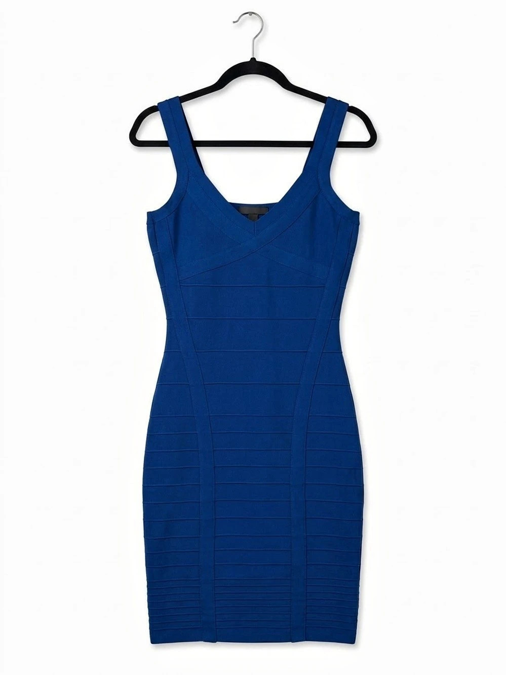 Guess by Marciano Scoop Neck Midi Dress Blue Mini Dress